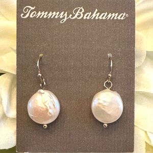 TOMMY BAHAMA-TROPICAL OASIS PEARL DROP EARRINGS NEW